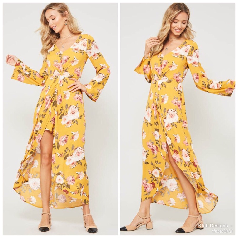 ❤️LAST 1! Stunning Full Length Floral Romper!! - Picture 3 of 4